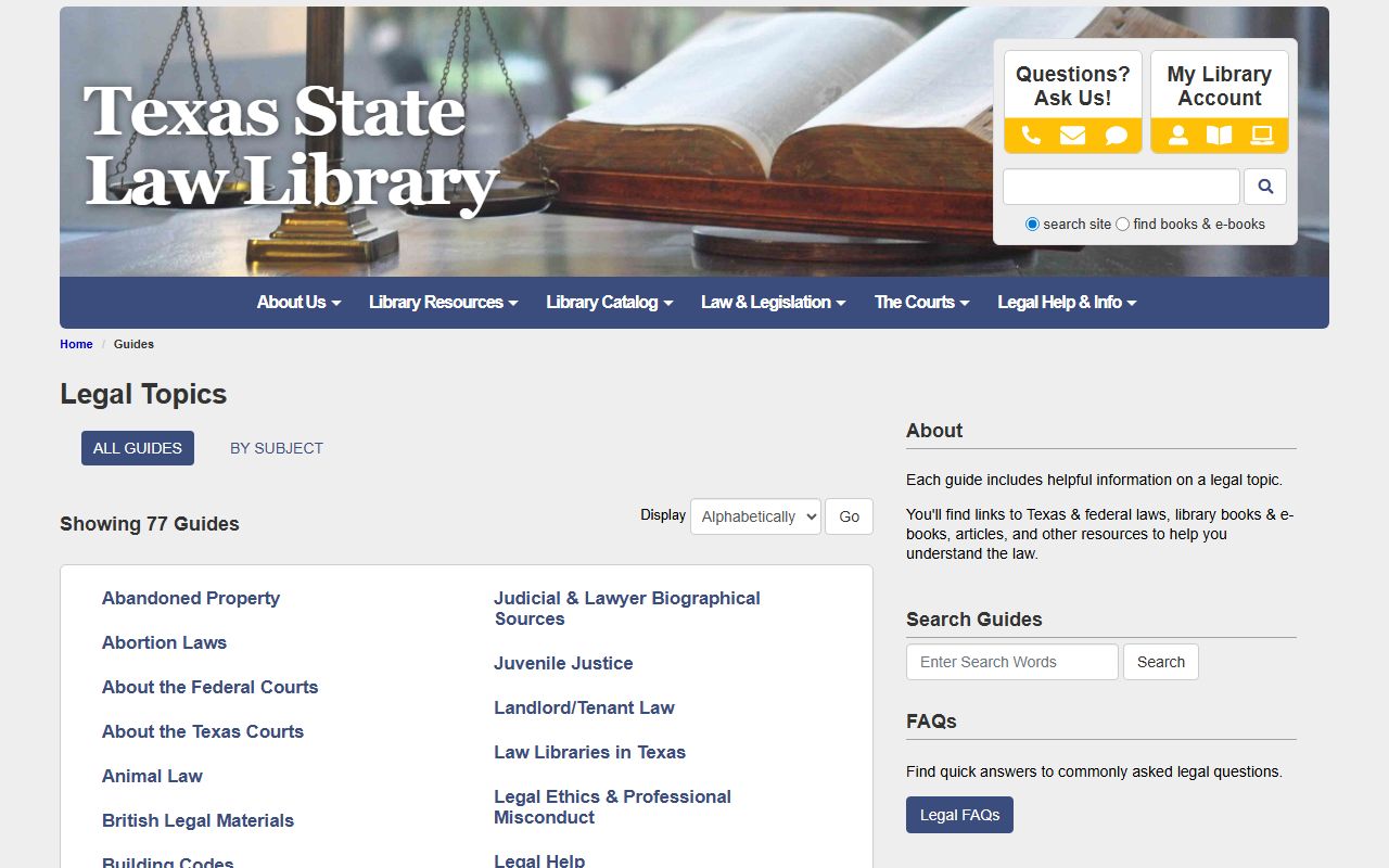 Collin County court records self-help through the Texas State Law Library guides